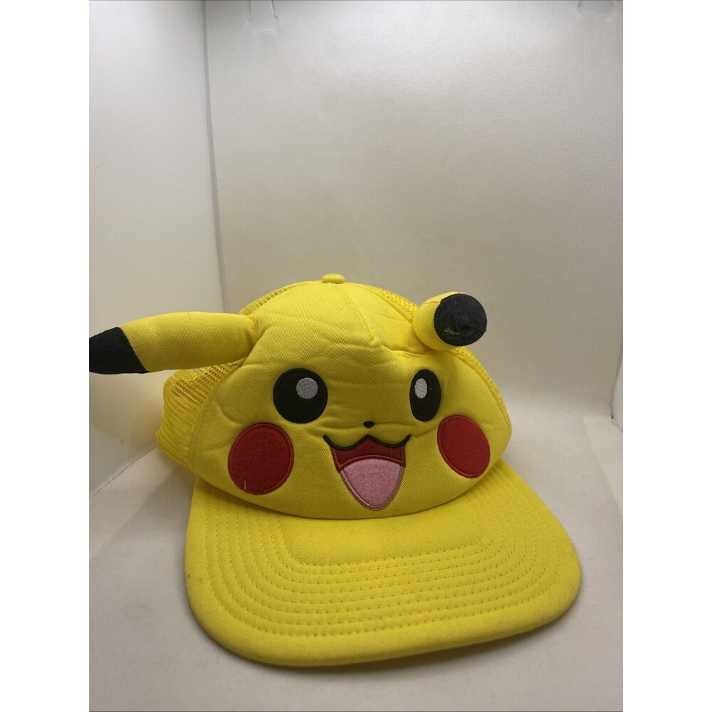 Pikachu Snapback Hat With Ears - The Pokemon Company 2017 Official Cap